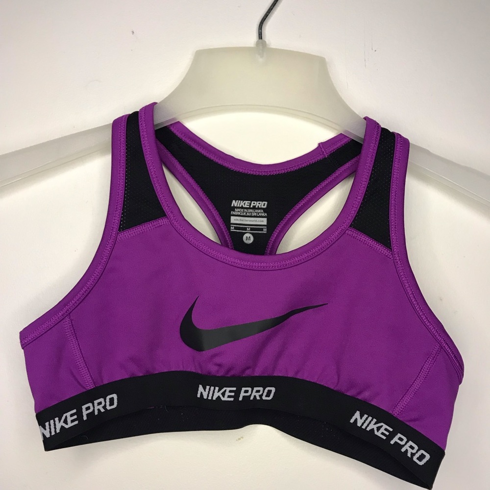 Nike Pro Dri-Fit HyperCool Girls Sports Bra Medium